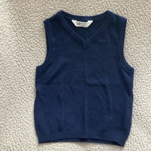 100% cotton sweater vest